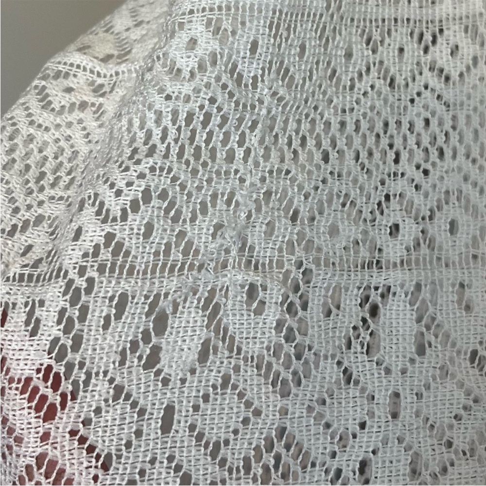 BKE White Lace Top - Picture 2 of 5